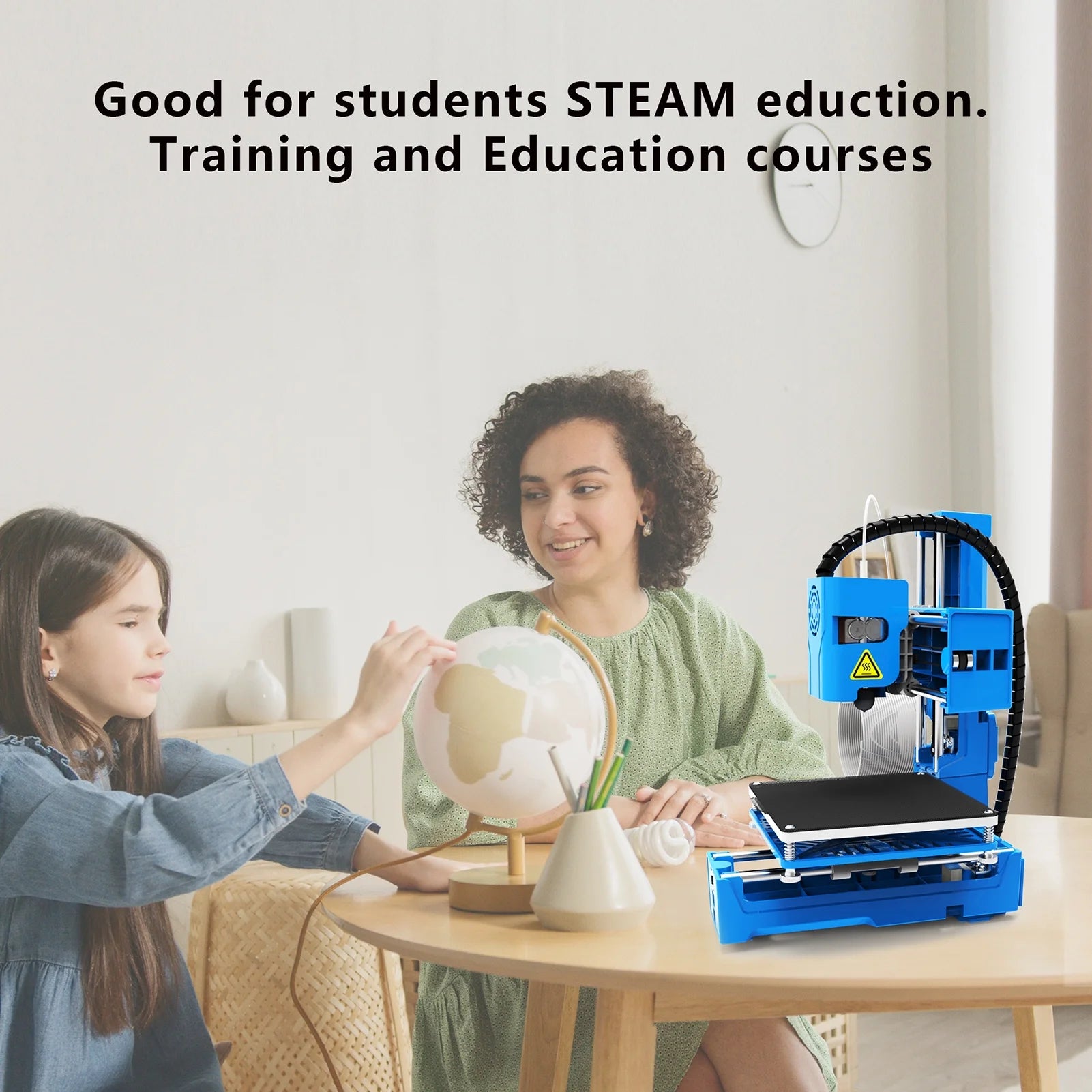 Mini 3D Printer, 100x100x100mm Print Size G572911