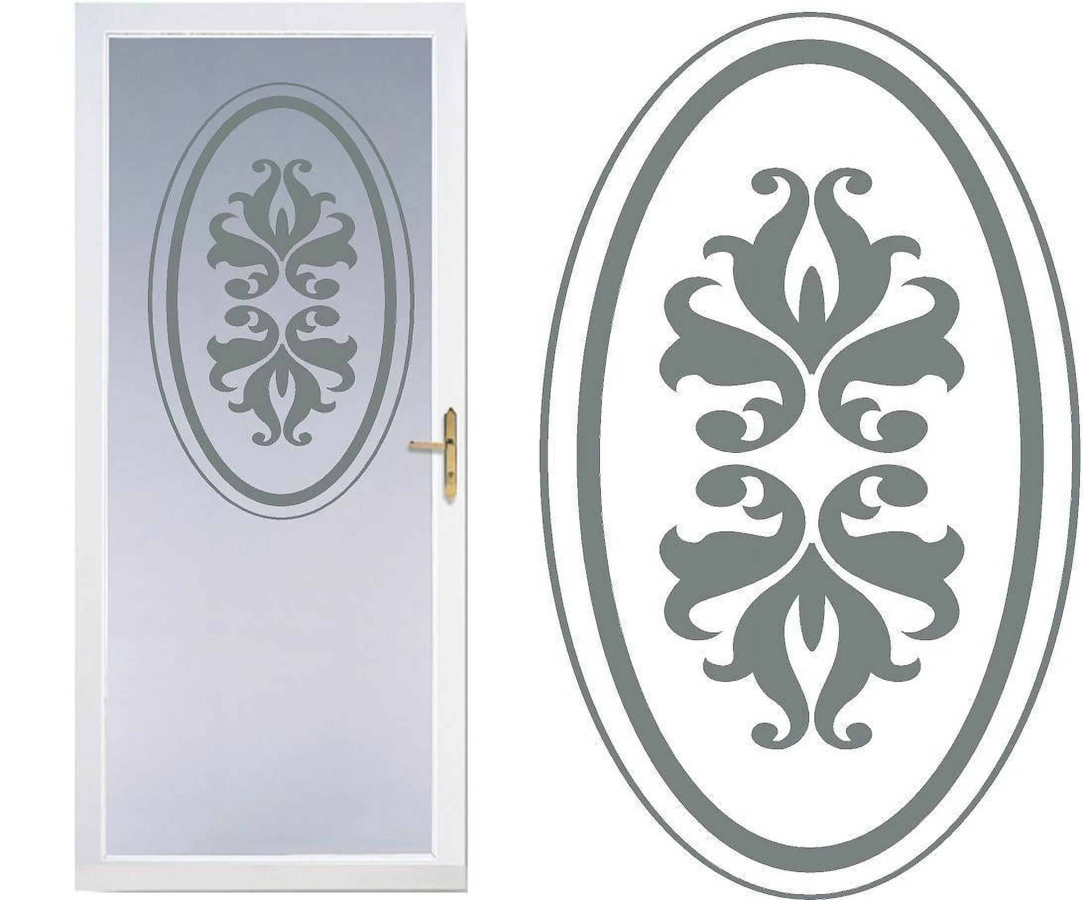 DIY Etched Glass Vinyl Privacy Film O163510