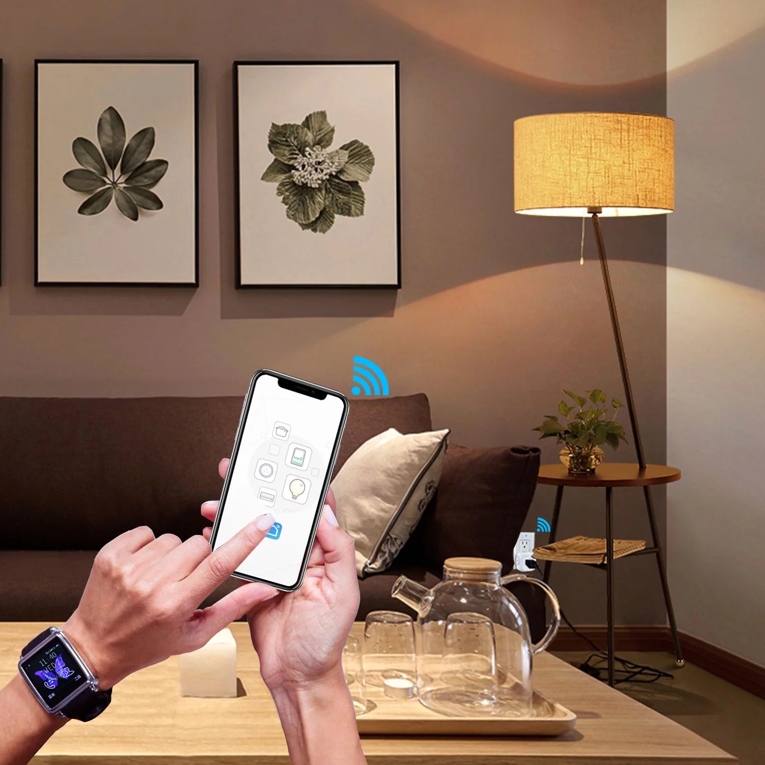 Smart Plug 3 Pack Wifi Mini Outlets Smart Socket Z747768