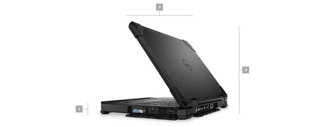 Restored Dell Latitude Rugged 5420 Laptop, 14" FHD, Core i5, 256GB SSD, 8GB RAM, 4 Cores @ 3.6 GHz L1616