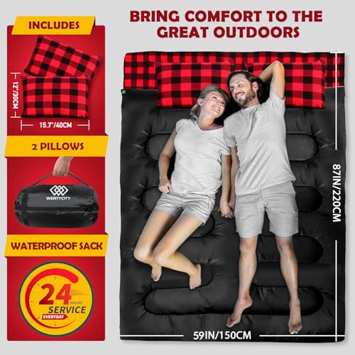 Extra Large 2 Person Double Sleeping Bag W698165
