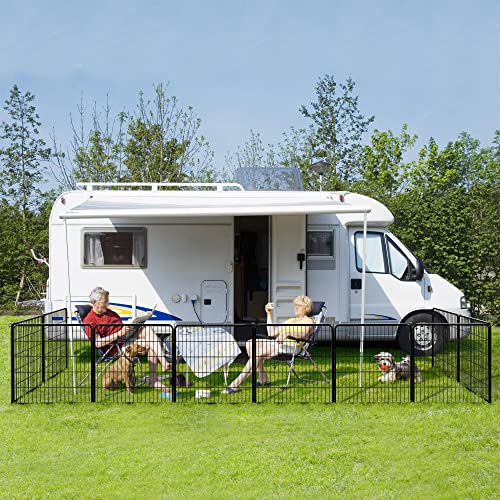 8 Panels Metal Dog Playpen U8006