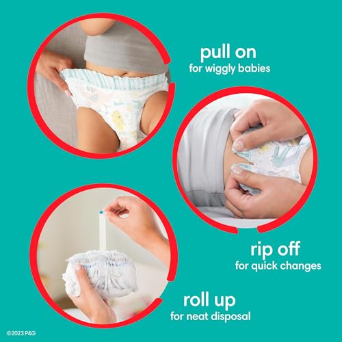 Size 4 144 Count Pull-On Disposable Baby Diapers T947