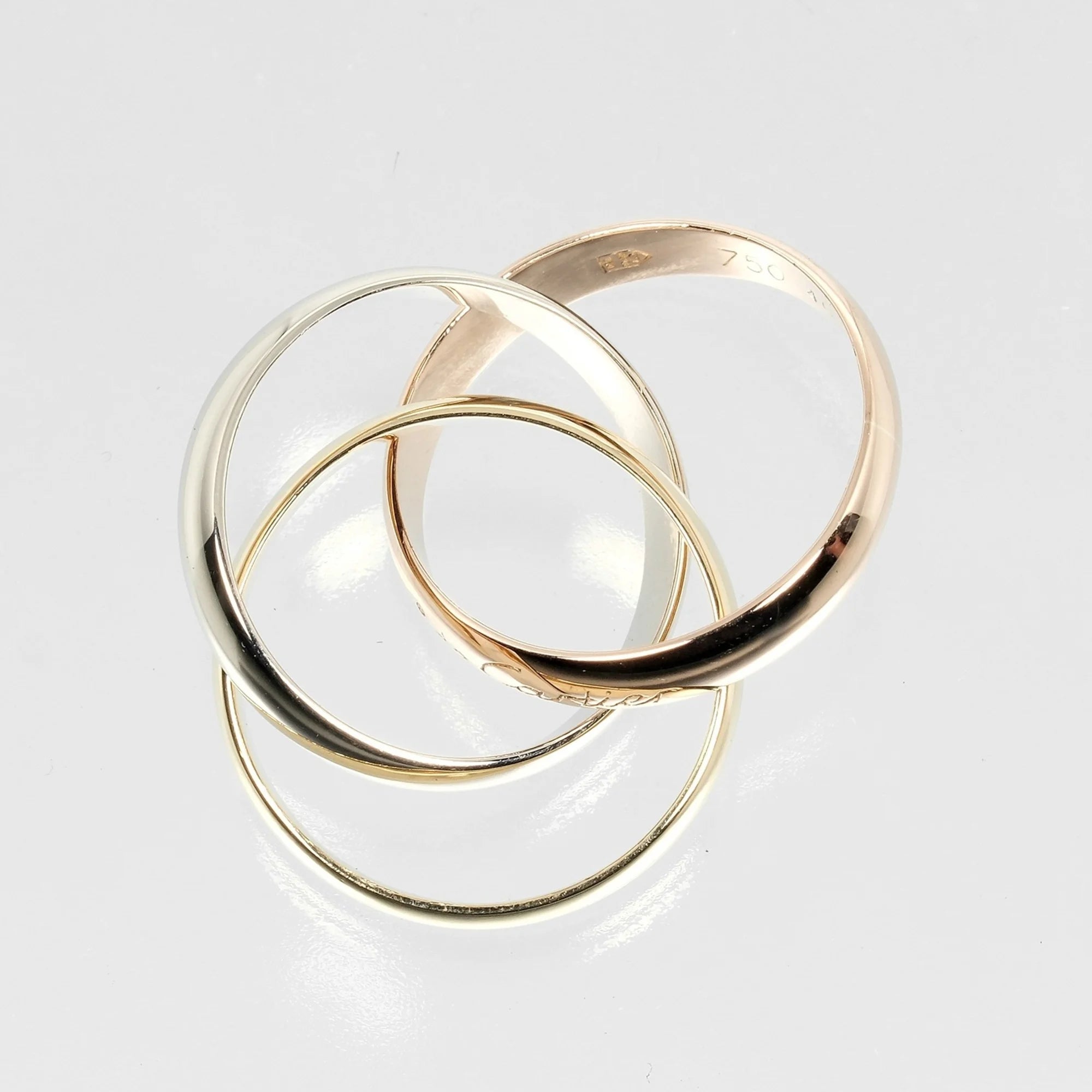 Trinity Ring K18 Gold A91854