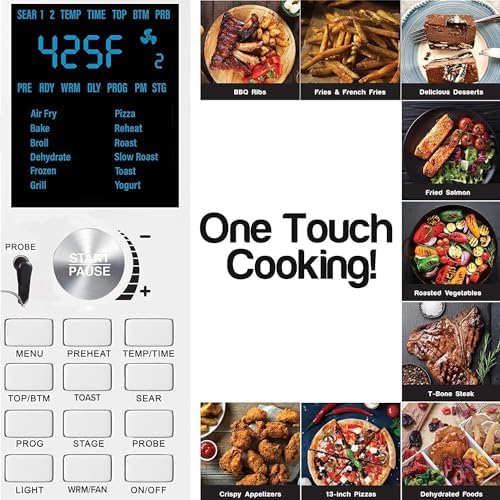 30-QT XL Air Fryer Toaster Oven with Temperature Controls K16708