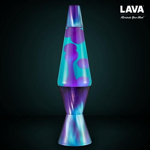 14.5" Purple Wax and Blue Liquid Motion Light L201916