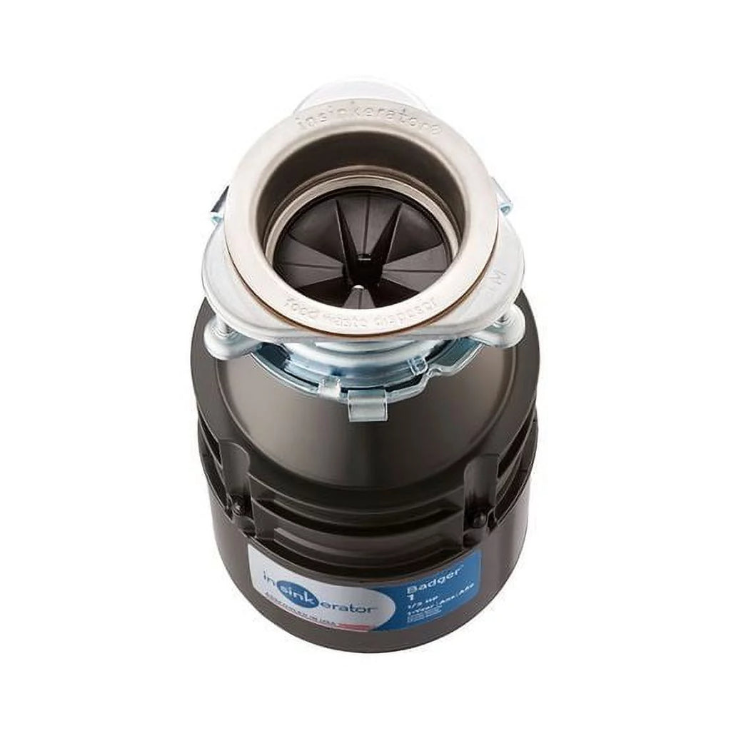 Black 1/3 Hp Garbage Disposal V5855
