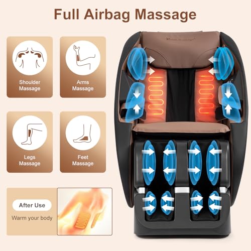 Black Shiatsu Massage Chair with Zero Gravity O94005