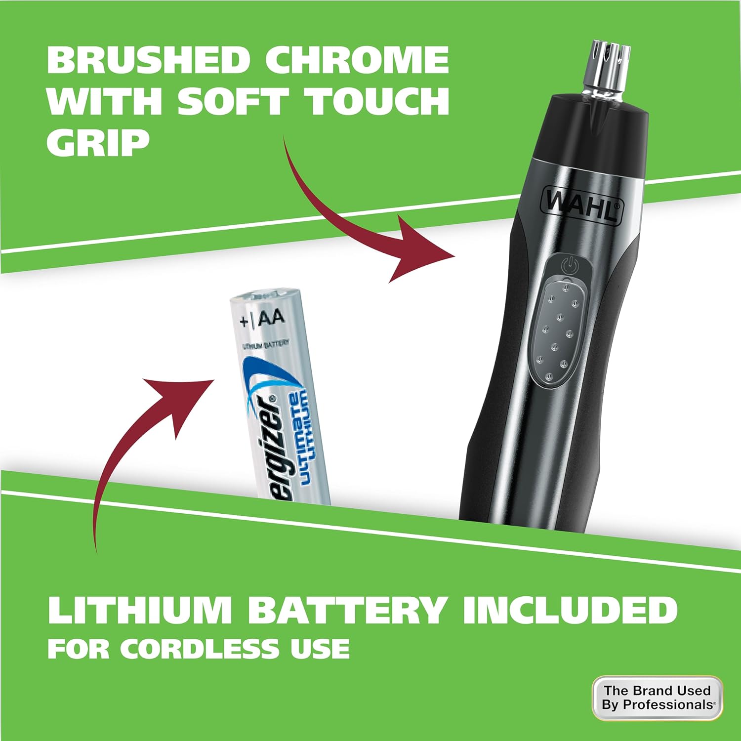 Lithium Battery Powered Ear, Nose, & Brow Trimmer N20166