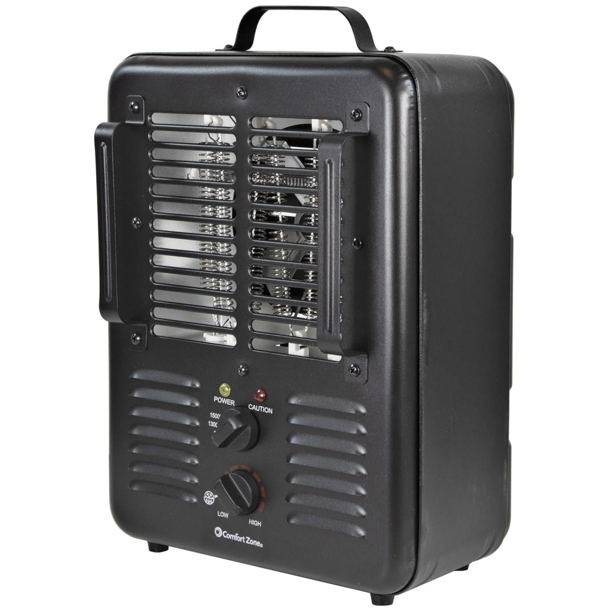 1,500-Watt Black Electric Utility Heater U77567