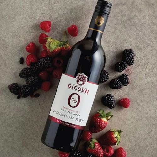 Non-Alcoholic Premium Merlot Cabernet Franc Red Blend Red Wine C4501
