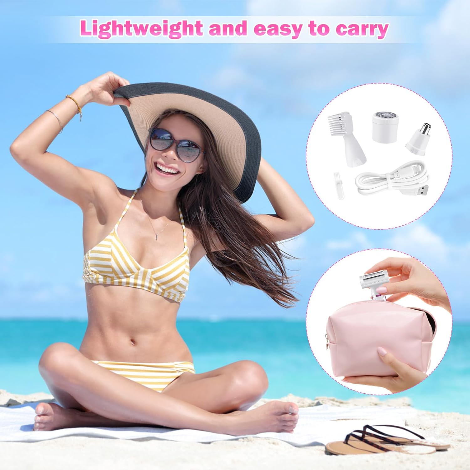 4 in 1 Electric Razor for Women G8147