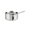 Stainless Steel Tri-Ply Bonded Sauce Pan with Lid, 3-Quart F31373