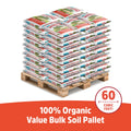 60 1 cu. ft. bags Organic Raised Bed Mix O9897