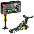 LEGO Technic Dragster Pull-Back Racing Toy Building Kit (225 Pieces) E15319