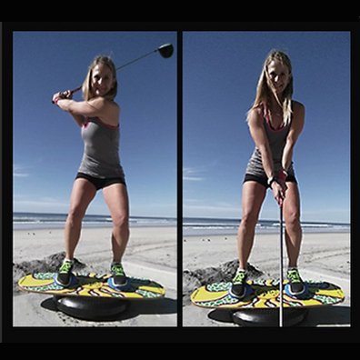 Pro Balance Board with Roller - 42” X 15” deck and 8.5” diameter Pro Roller D170