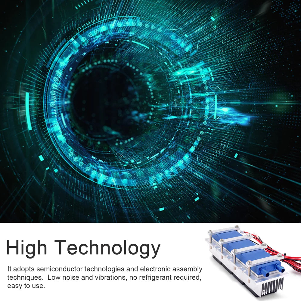 12Vdc 30A Thermoelectric Peltier Refrigeration Cooler Semiconductor Cooling Diy Kit W300450