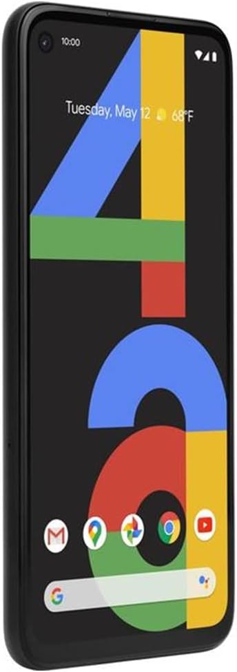 Pixel 4a with 5G 128GB 6GB 6.2" OLED 4K Dual Camera Unlocked Just Black V65333