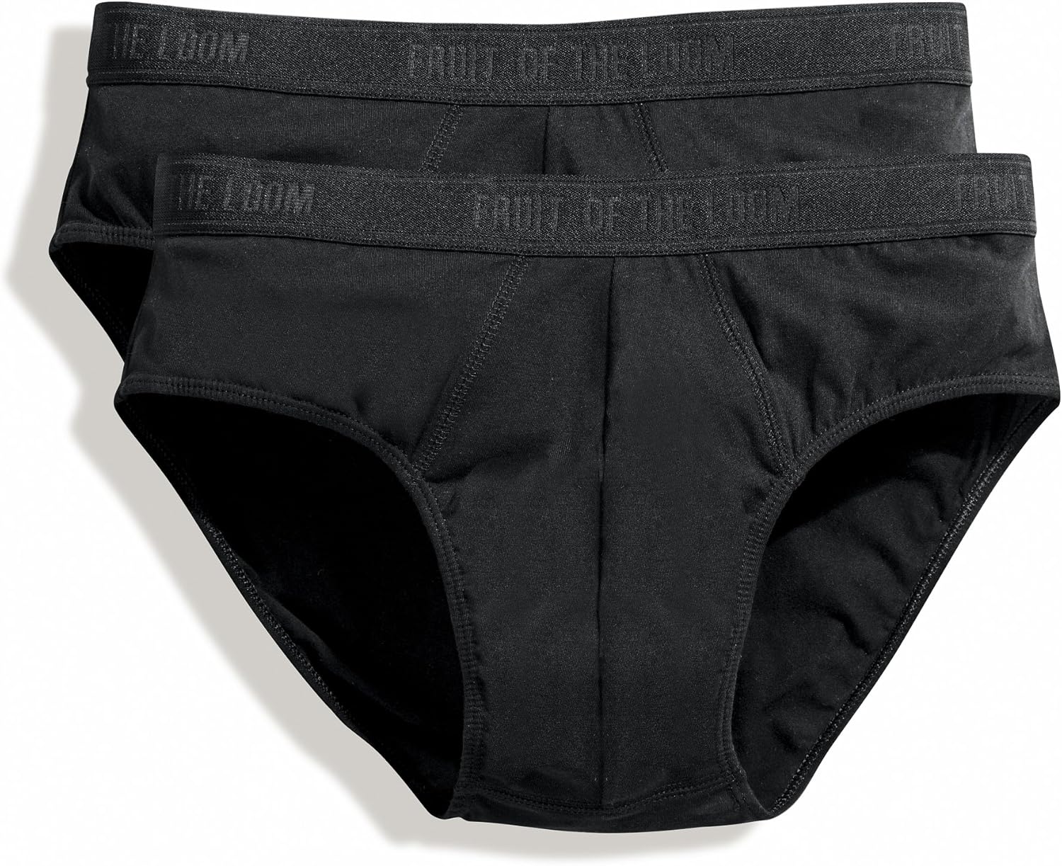 Mens Classic Sport Briefs (Pack of 2) (White) D561