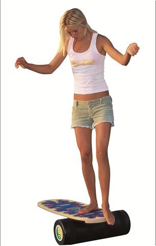 Pro Balance Board with Roller - 42” X 15” deck and 8.5” diameter Pro Roller D170