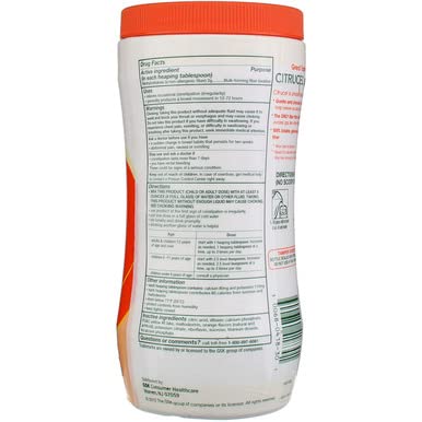 Orange Flavor Fiber Therapy Powder, 30 ounce (Pack of 3) N977