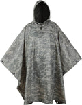 Camouflage Rip Stop Rain Poncho U821593