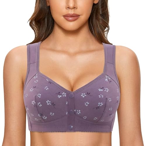 2 Pack Front Closure Wireless Lace Bra U484