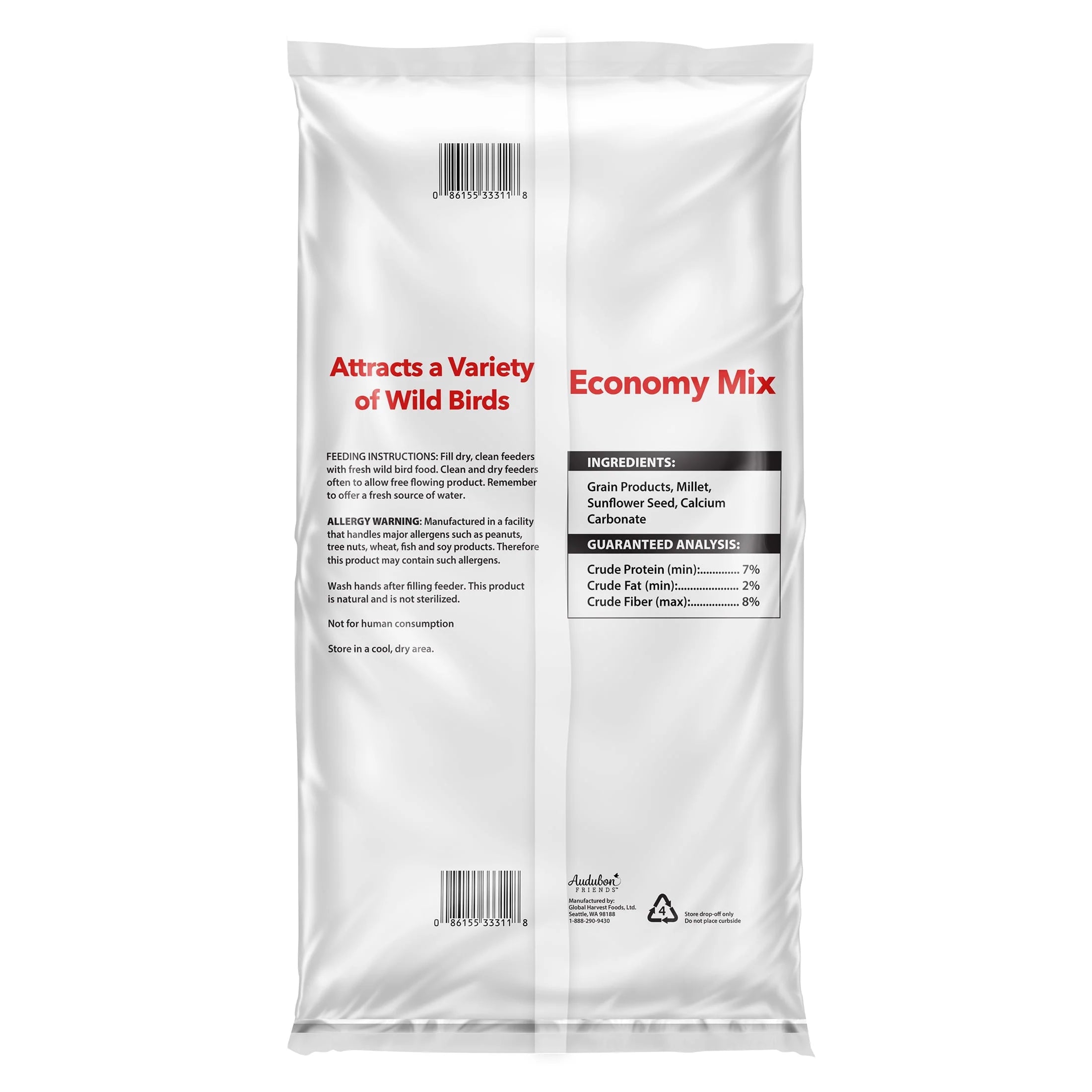 20 lb. Wild Bird Feed P3495