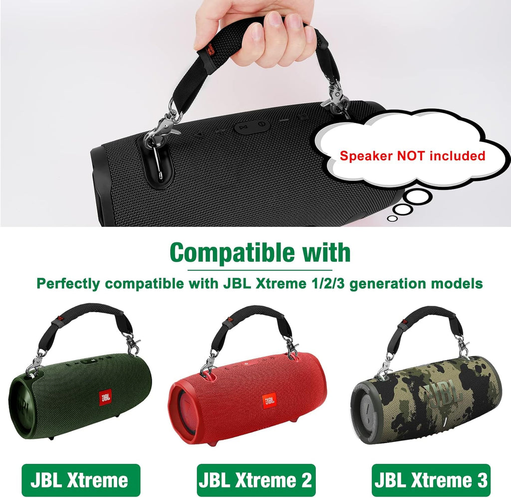 Black Removable Speaker Handle Strap T69168