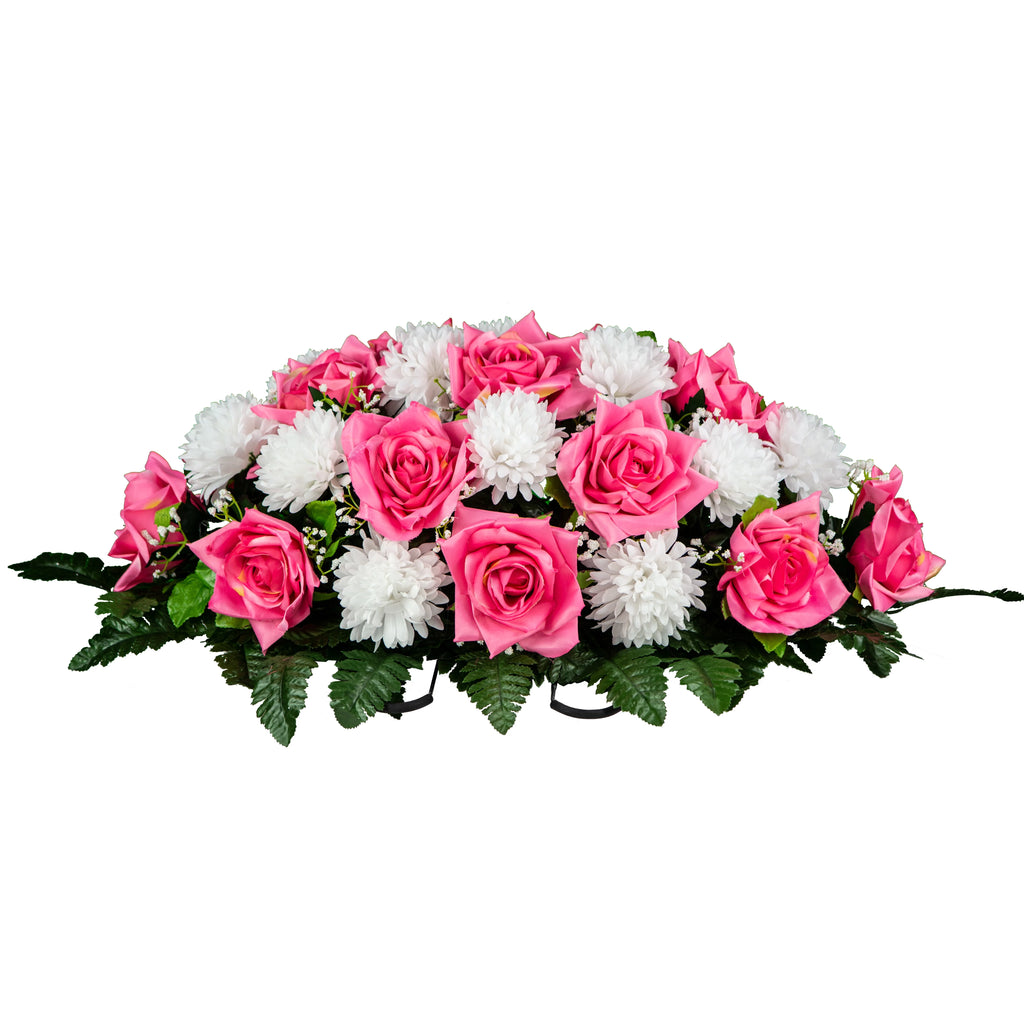 30" Artificial Cemetery Flowers Y882