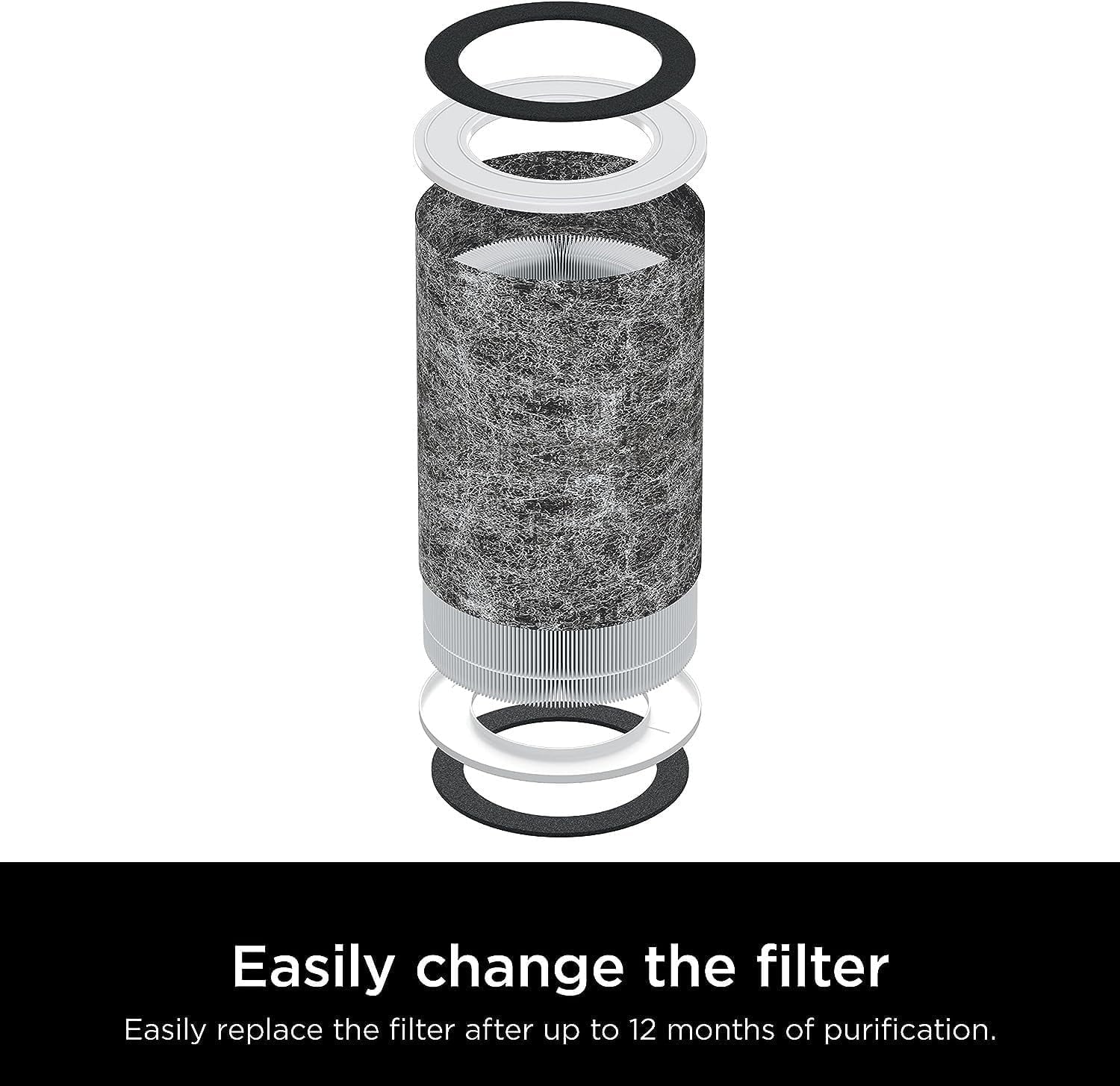 Open Box Air Purifier with HEPA Air Filter X7014