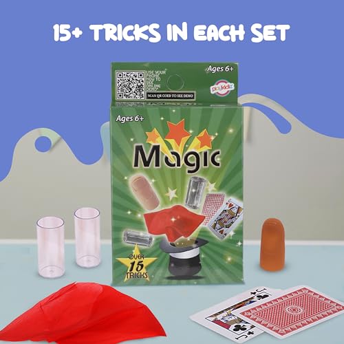 24 Packs Magic Trick Set with Over 15 Tricks Each A4421