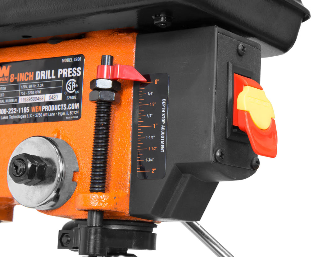 2.3-Amp 8-Inch 5-Speed Cast Iron Benchtop Drill Press D832744