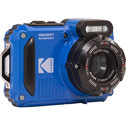 Blue Digital Camera with 32GB microSDHC Card A4055