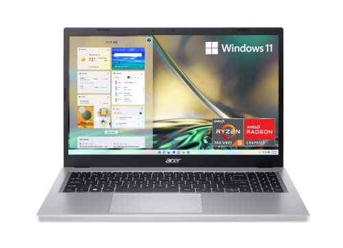 15.6" Full HD IPS Display AMD Ryzen 5 7520U Quad-Core Processor 8GB LPDDR5 256GB NVMe SSD Laptop E426