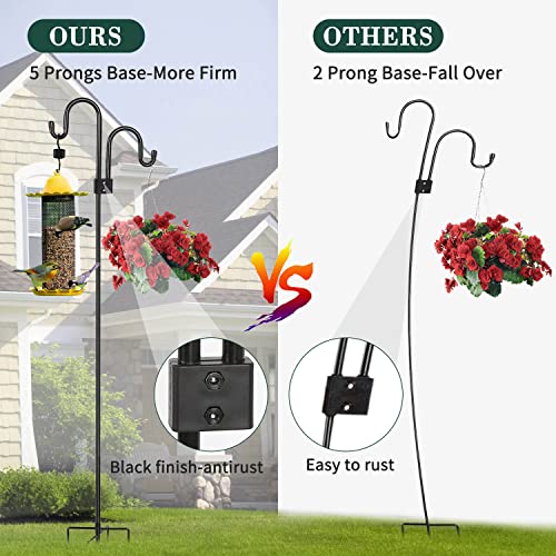 92 Inch Heavy Duty Shepherds Hook for Bird Feeders M633596