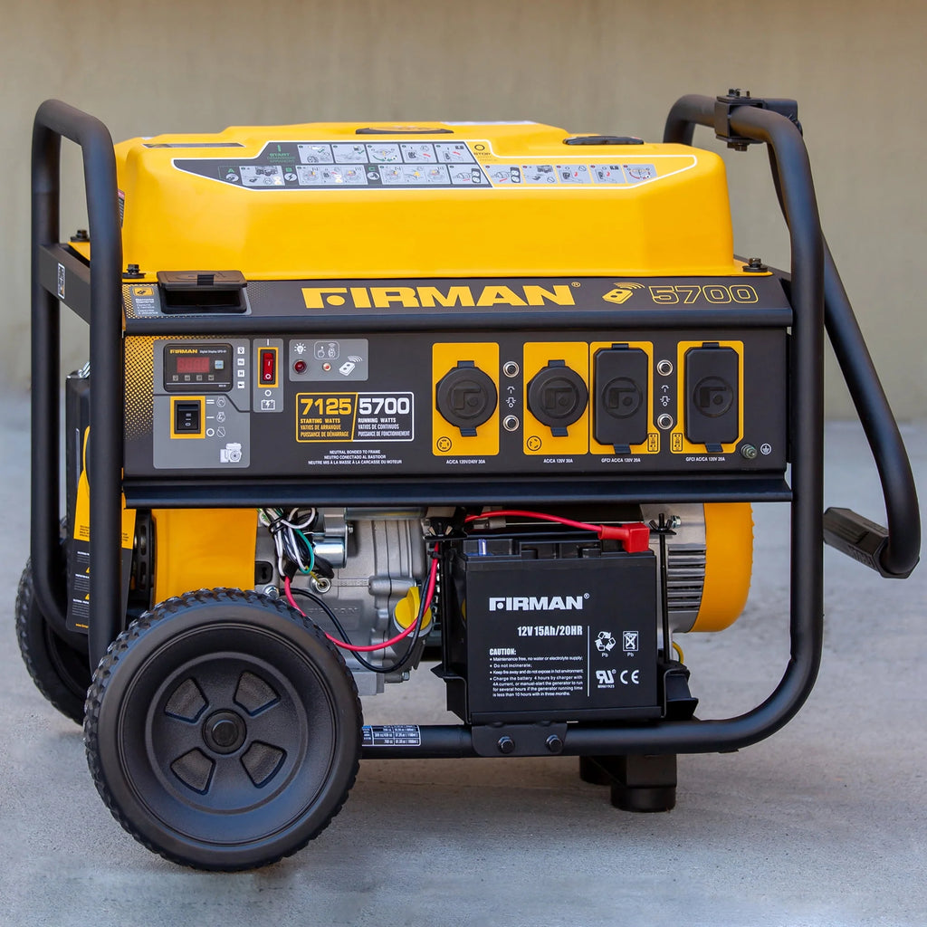 7125/5700 Watt 120/240 V Gas Remote Start Generator A293