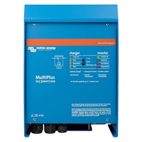 3000VA 12-Volt Pure Sine Wave Inverter Charger U1862