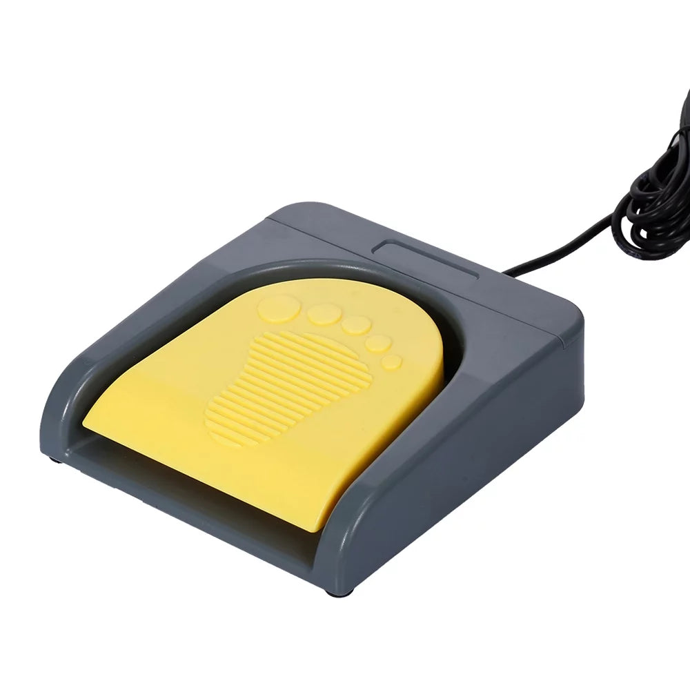 Grey USB Single Foot Switch Game Control Pedal Z954182
