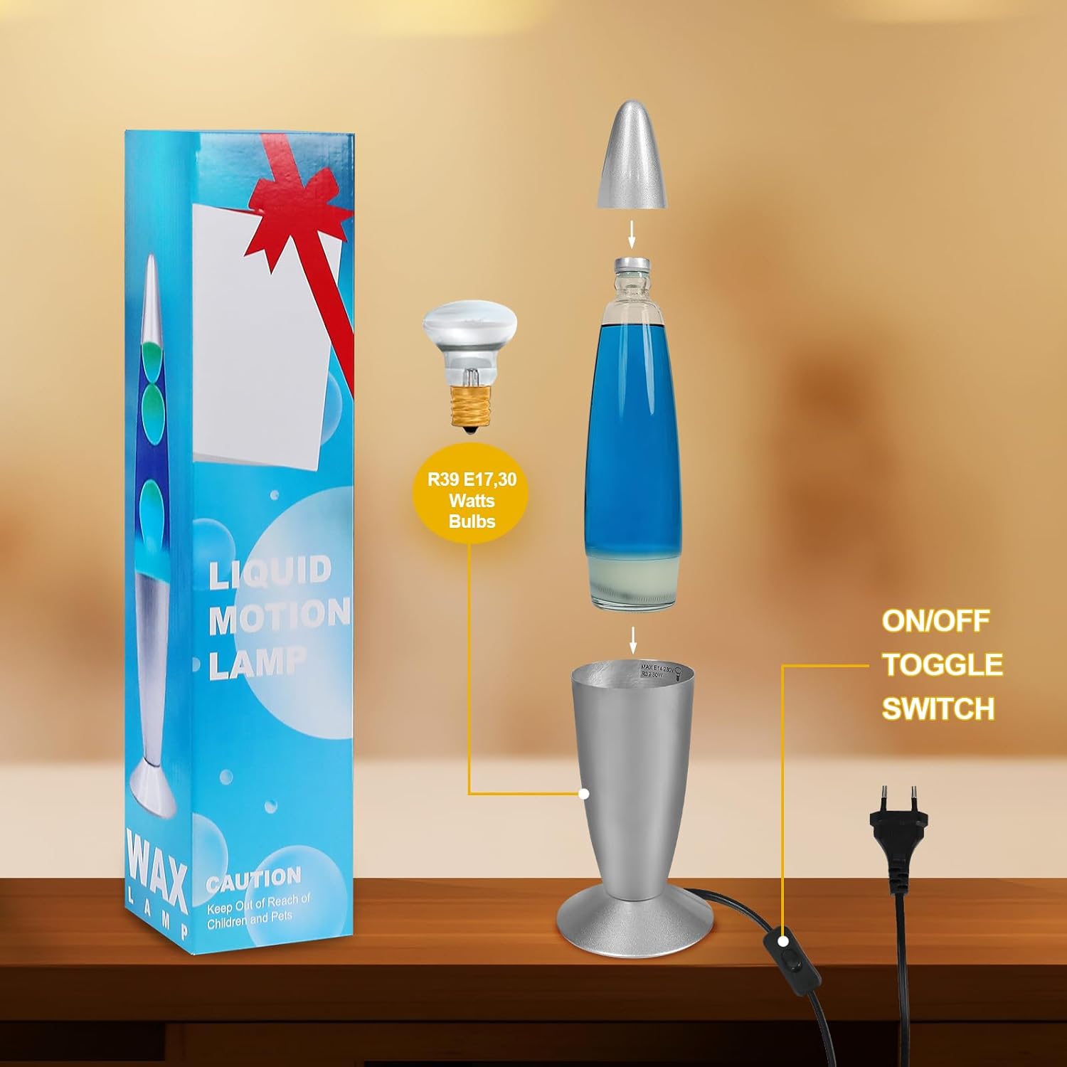 Blue Lava Lamp Q259500