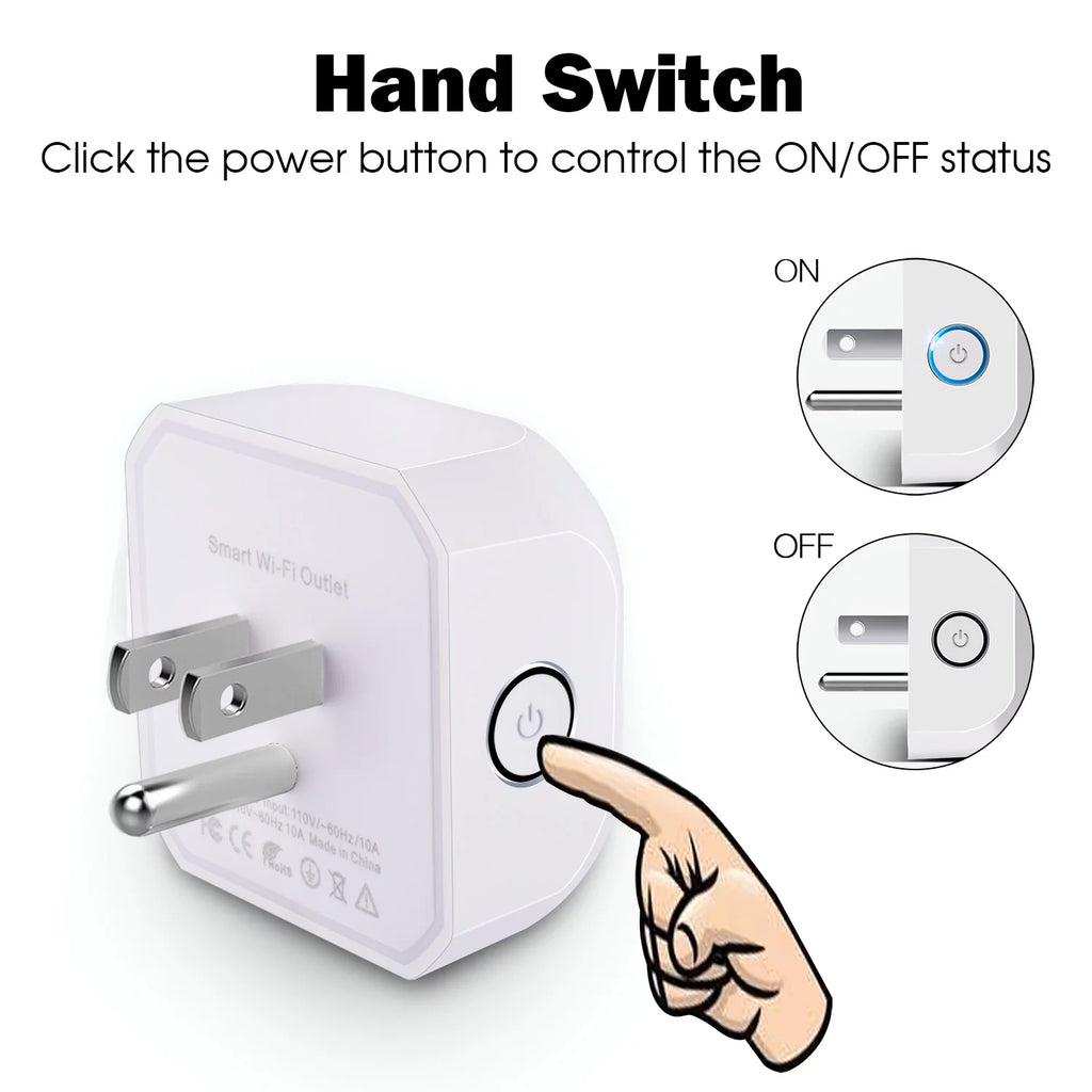 Smart Plug 3 Pack Wifi Mini Outlets Smart Socket Z747768