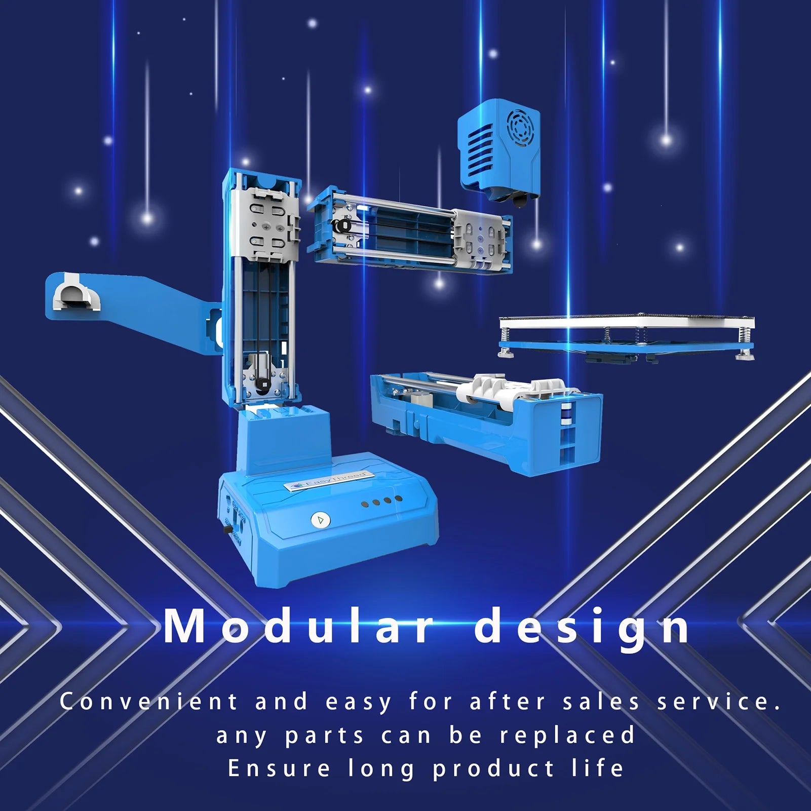 Mini 3D Printer, 100x100x100mm Print Size G572911