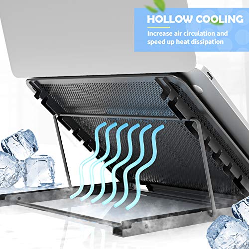 Black Foldable Portable Laptop Stand Q720