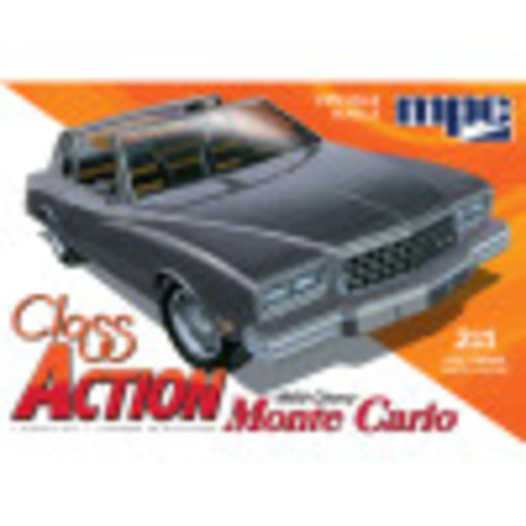 1:25 Scale Model Kit - 1980 Chevy Monte Carlo - 110 Parts, Unpainted Replica C8228