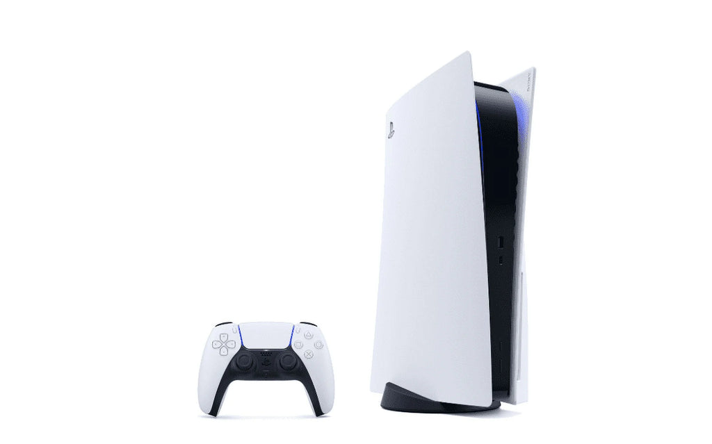 White PlayStation 5 Gaming Console with Wireless Controller E51351