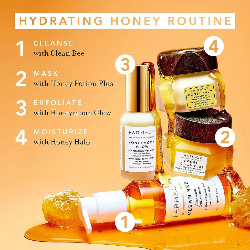 AHA Hydrating Night Serum with Hyaluronic Acid 1 Fl Oz N118