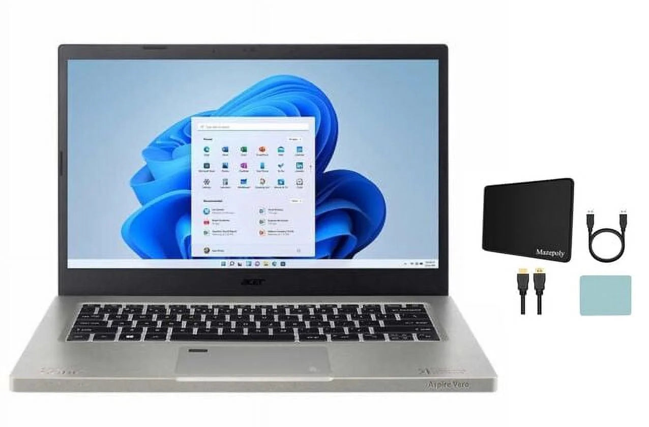 14" FHD LED-Backlit Laptop, Intel Core i7-1255U EVO 1.70GHz, 16GB RAM 1TB SSD, Windows 11 Home, Backlit Keyboard, Bluetooth, Finger Print Reader, Webcam, Gray K2875