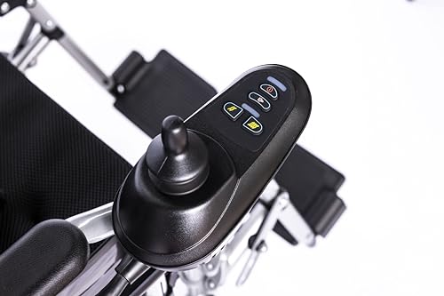 Reclining Foldable Electric Wheelchair (Black) S9478