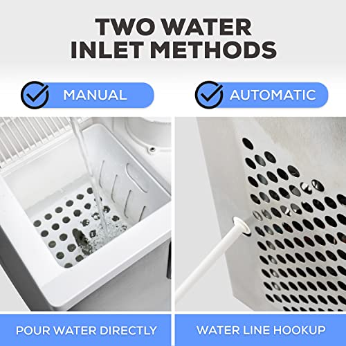 Stainless Steel Electric Countertop Ice Maker Machine V67312