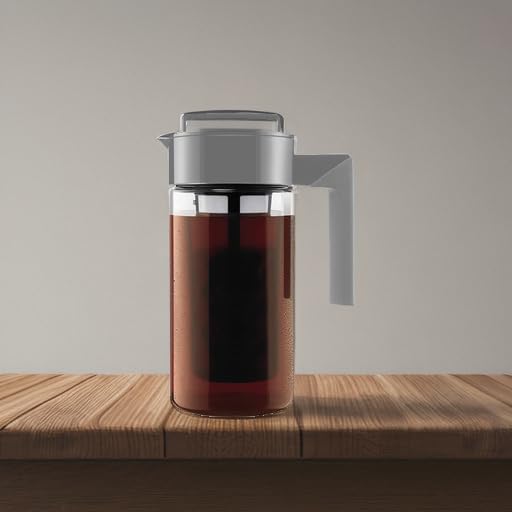 1 Quart Black Cold Brew Coffee Maker T325359